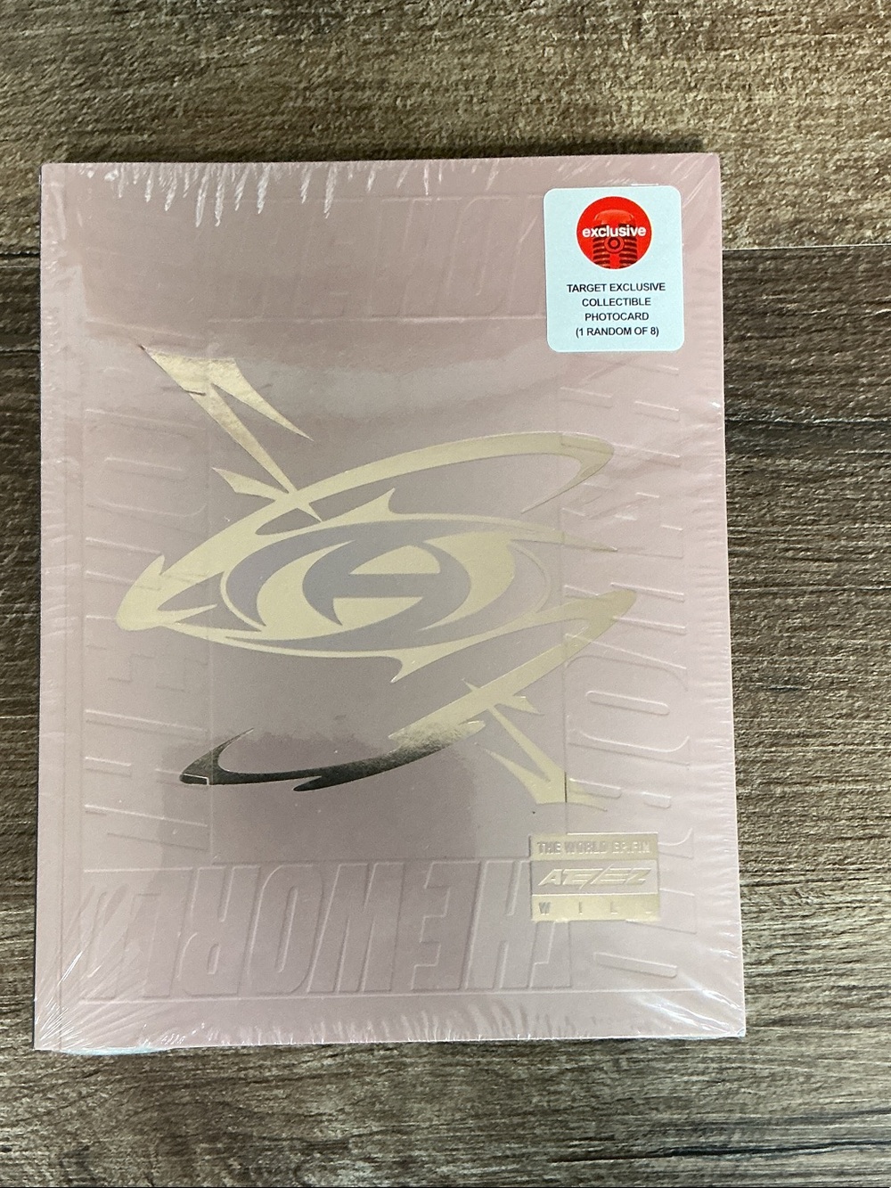 Ateez - The World EP.Fin:Will "A Version" (CD) Target Exclusive Photocard Sealed